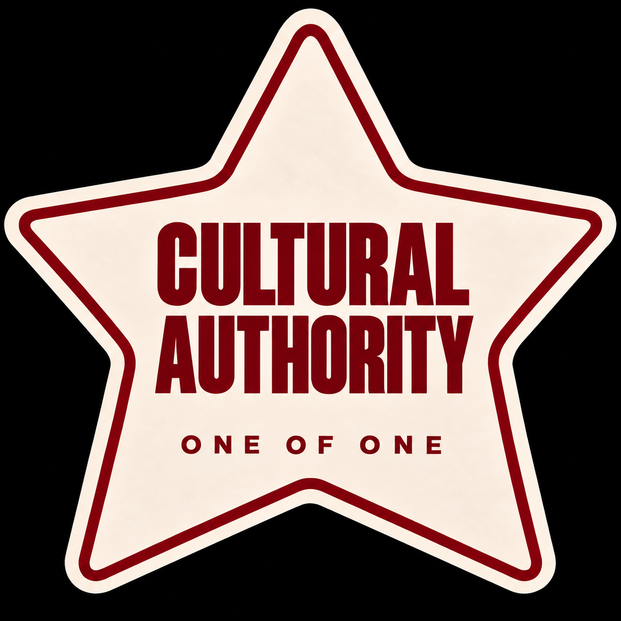 Cultural Authority. One of One.