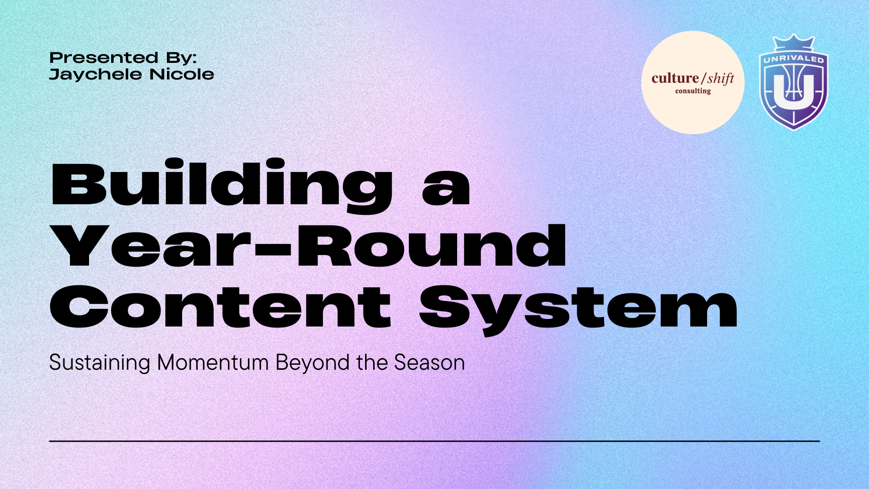 A YEAR-ROUND CONTENT SYSTEM cover
